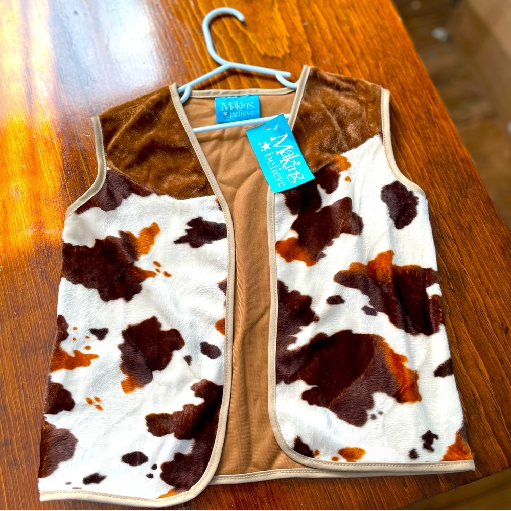 Cowgirl/boy Dress up Vest